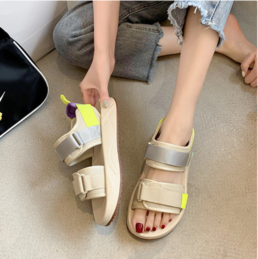 サンダル レディース スポーツサンダル スポサン フラット 夏