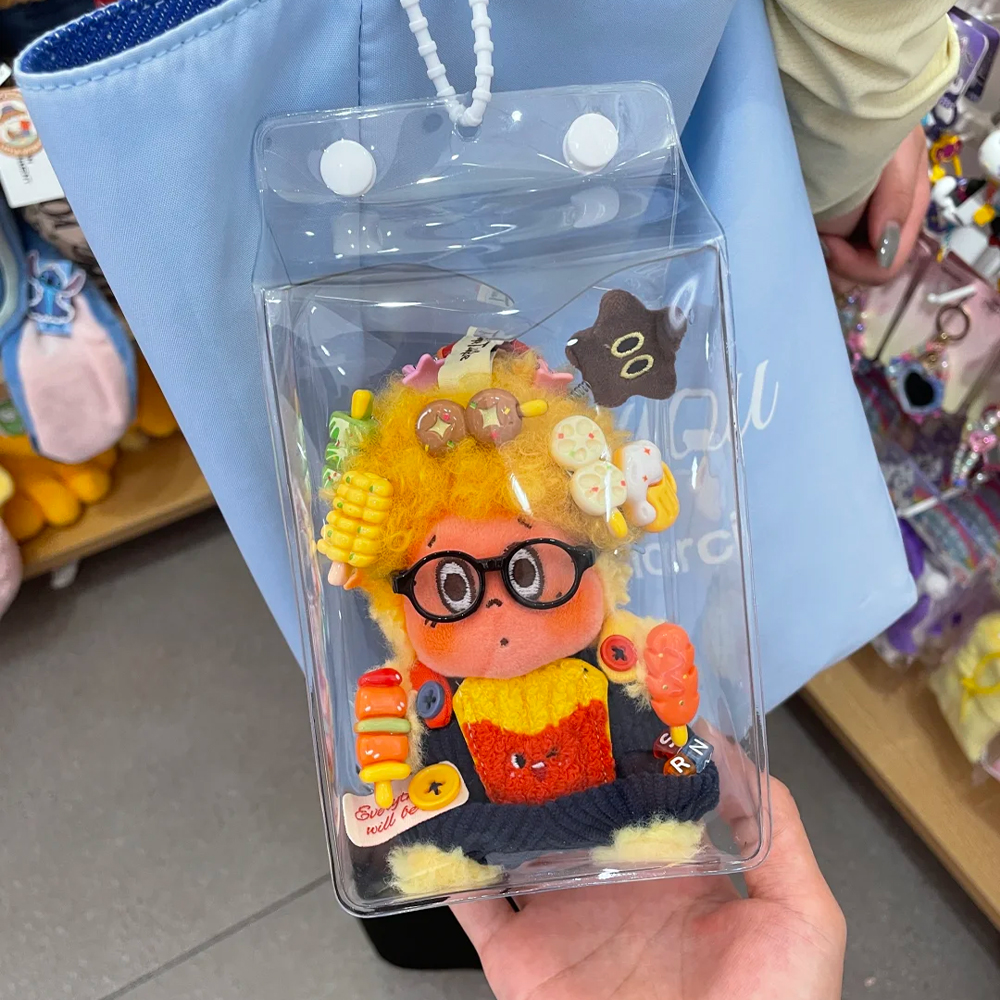 LABUBU ケース labubu ラブブ 収納ケースクリア カバー 汚れ防止 収納