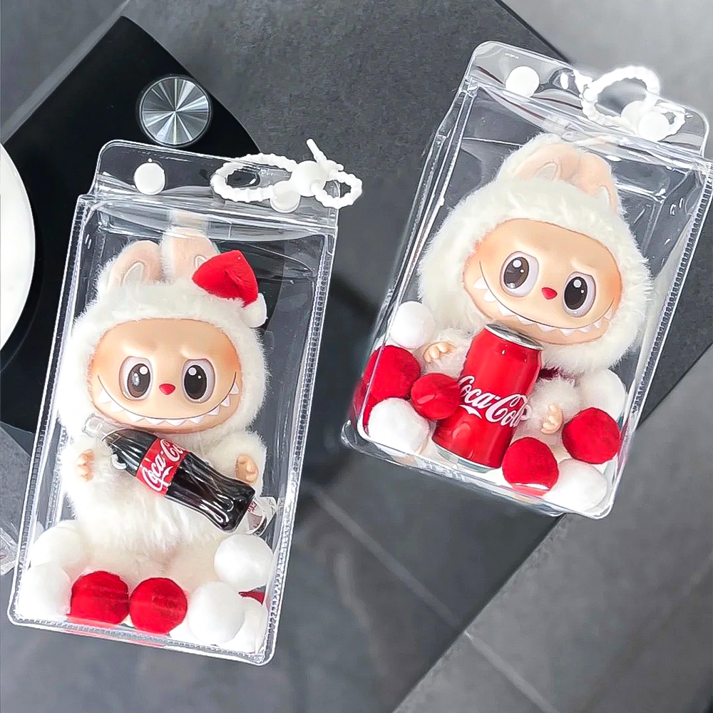 LABUBU ケース labubu ラブブ 収納ケースクリア カバー 汚れ防止 収納