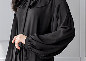 東京ソワール 喪服 ワンピース レディース ブラックフォーマル 礼服 黒