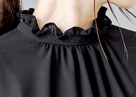 東京ソワール 喪服 ブラウス 単品 レディース ブラックフォーマル
