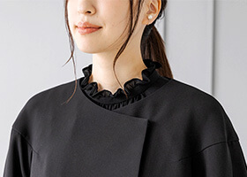 東京ソワール 喪服 ノーカラーのボレロジャケット 単品 レディース