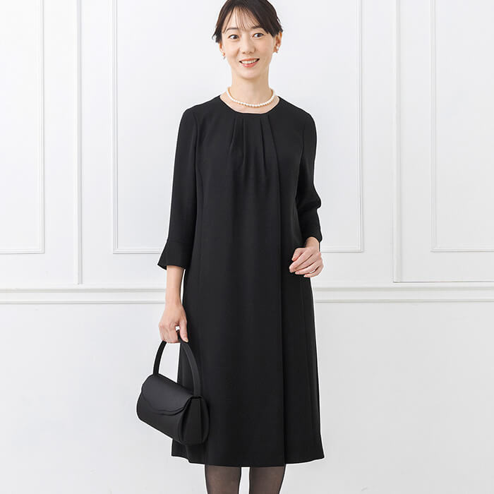 新品 ソワール ワンピース ボレロ 定価5.5万 冠婚葬祭 ブラック N389 tokyosoir_1501390