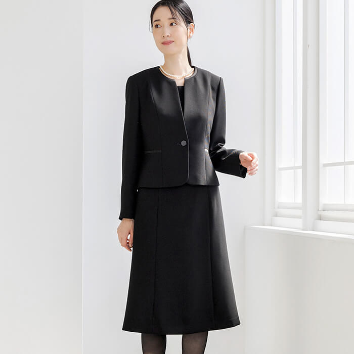 ロピア 爆買い 東京ソワール 葬式 礼服 ブラックフォーマル レディース 喪服 スーツ・フォーマル・ドレス