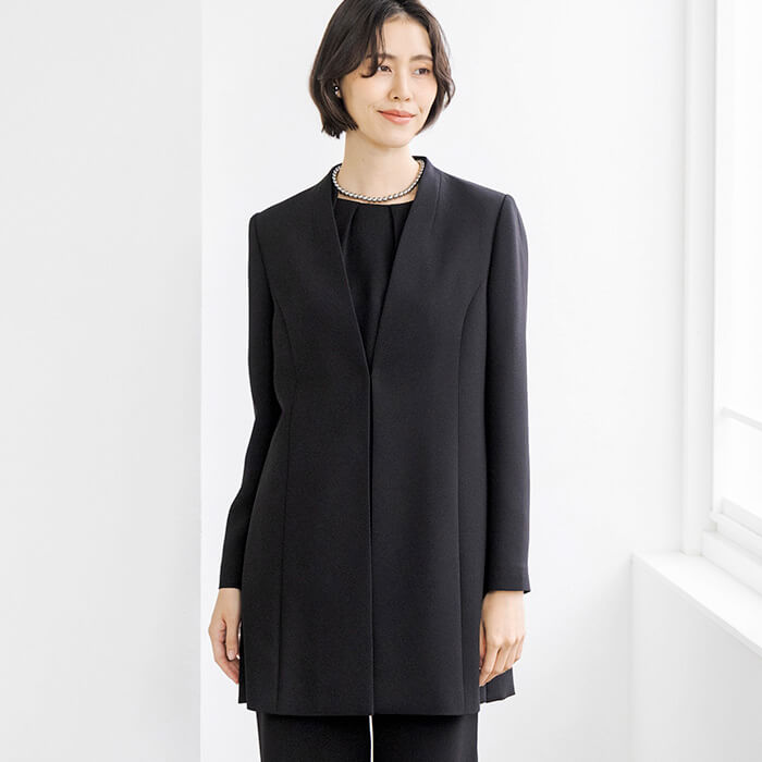 東京ソワール ブラックフォーマル 喪服 ジャケット 単品 レディース