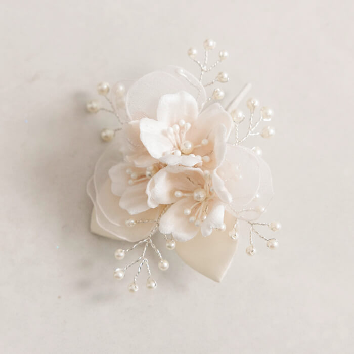 東京ソワール コサージュ ブローチ パール レディース 桜 入学式 入園