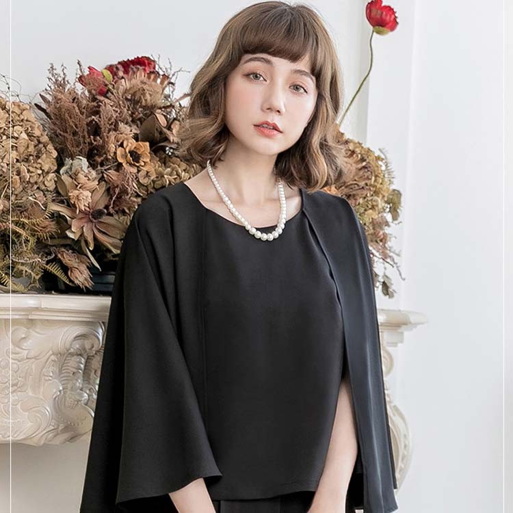 【送料無料】パンツ 長袖 ラップドレス パーティードレス パンツドレス かっこいい セットアップ レディース 長袖