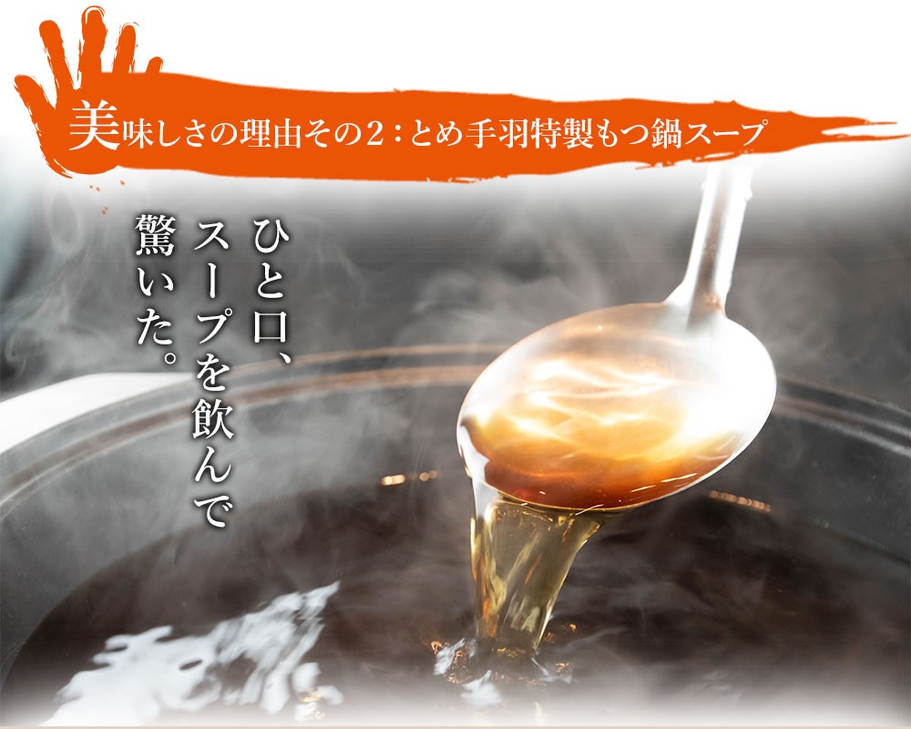 もつ鍋セット 九州名物とめ手羽の博多もつ鍋 2〜3人前 九州しょうゆ味 味噌味 から選べる 取り寄せ モツ鍋 お歳暮 :mo-0001-:とめ手羽  Yahoo!店 - 通販 - Yahoo!ショッピング