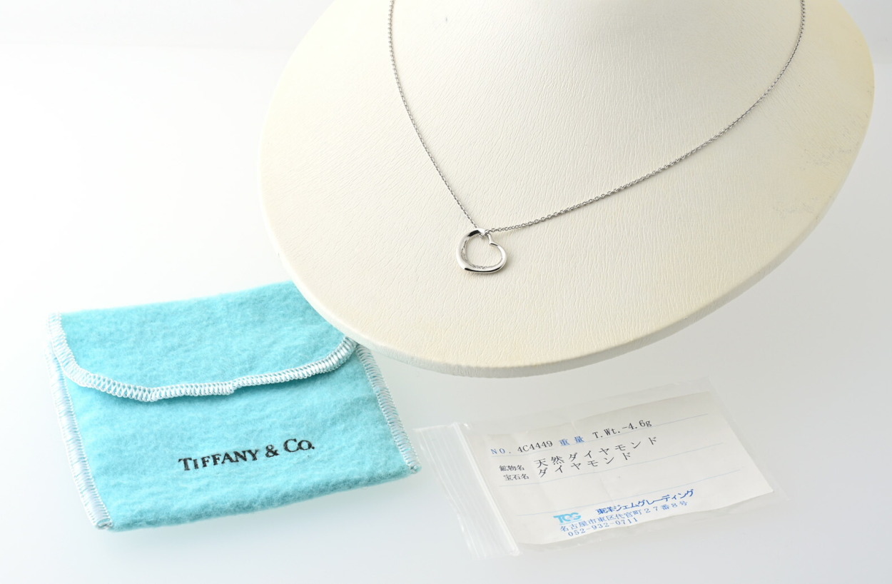 TIFFANY & Co. ティファニー ペンダント ネックレス オープン ハート