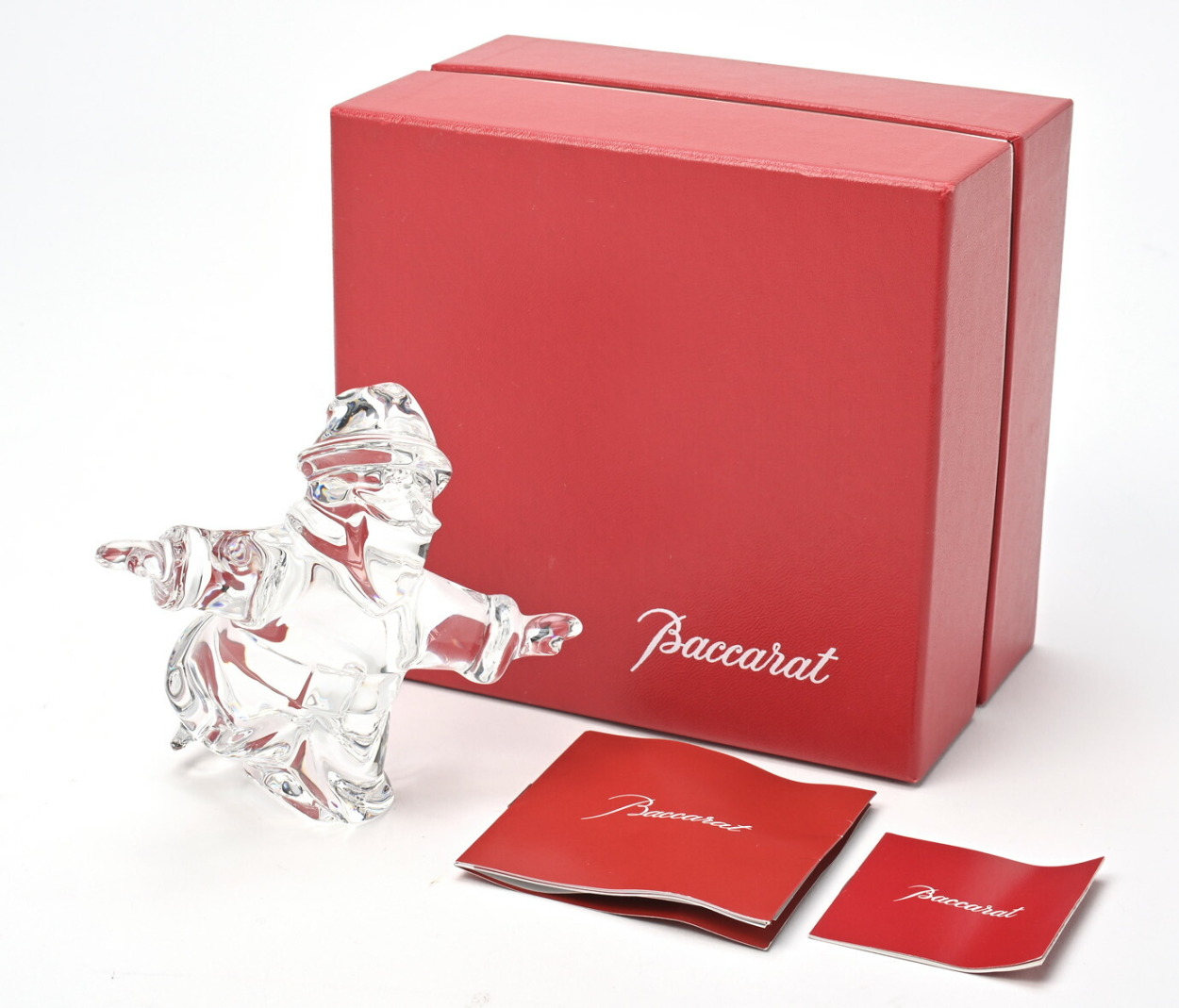 新品未使用‼️baccaratバカラクリスマスオーナメント スケーティング