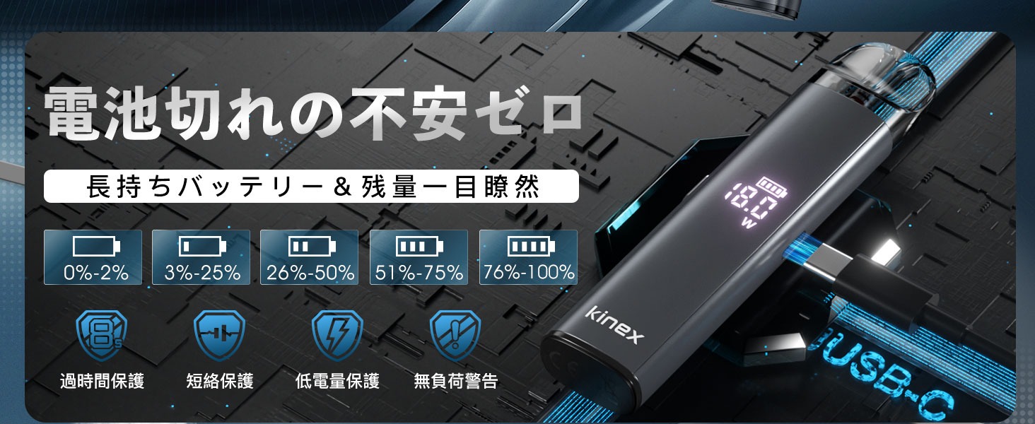 電池切れ対策