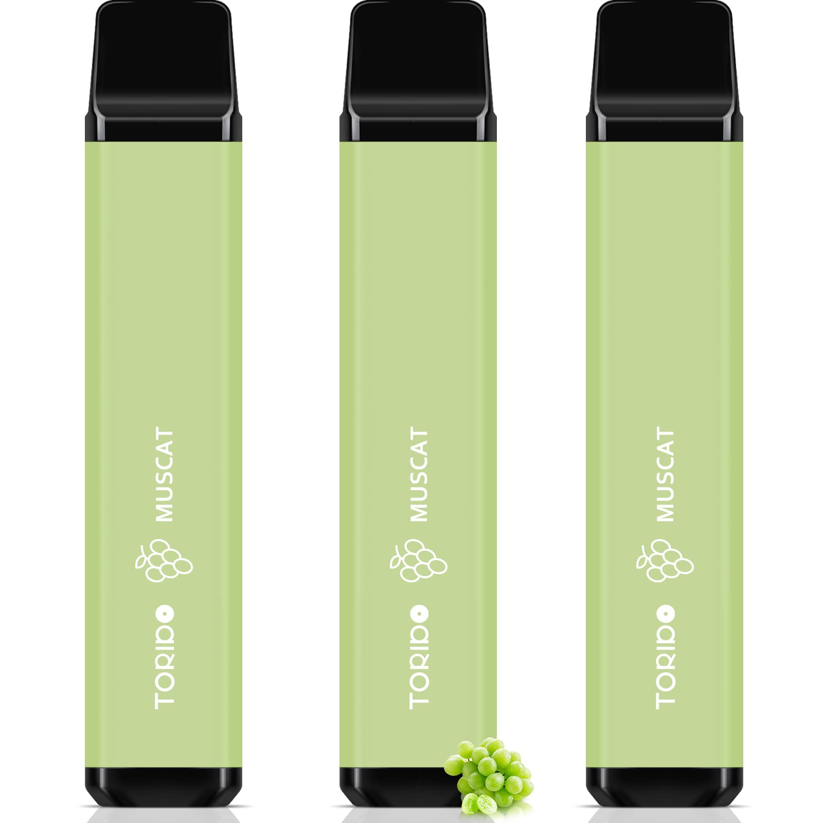 電子タバコ 使い捨て VAPE メンソール 約7500回吸引可能 3本入 大容量 水蒸気タバコ ビタミン類入り 爆煙 ベイプ タールなし ニコチンなし 禁煙 O2Plus型 TORIDO |  | 04