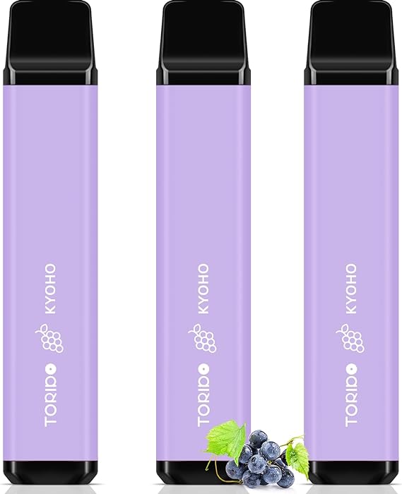 電子タバコ 使い捨て VAPE メンソール 約7500回吸引可能 3本入 大容量 水蒸気タバコ ビタミン類入り 爆煙 ベイプ タールなし ニコチンなし 禁煙 O2Plus型 TORIDO |  | 11