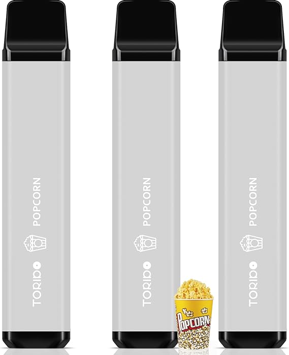 電子タバコ 使い捨て VAPE メンソール 約7500回吸引可能 3本入 大容量 水蒸気タバコ ビタミン類入り 爆煙 ベイプ タールなし ニコチンなし 禁煙 O2Plus型 TORIDO |  | 03