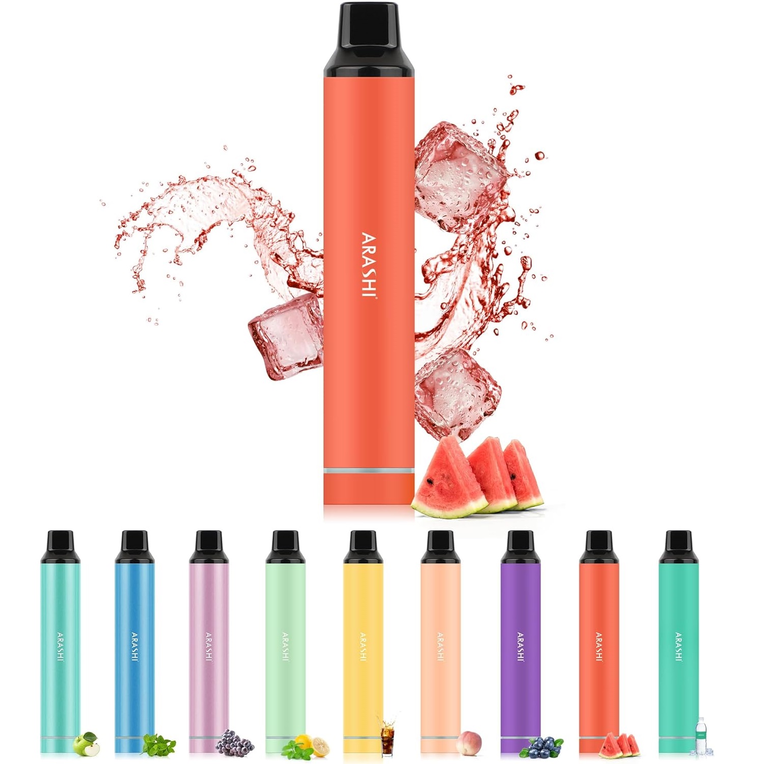 電子タバコ 使い捨て VAPE ミネラルウォーター 5000回使用可能 大容量 