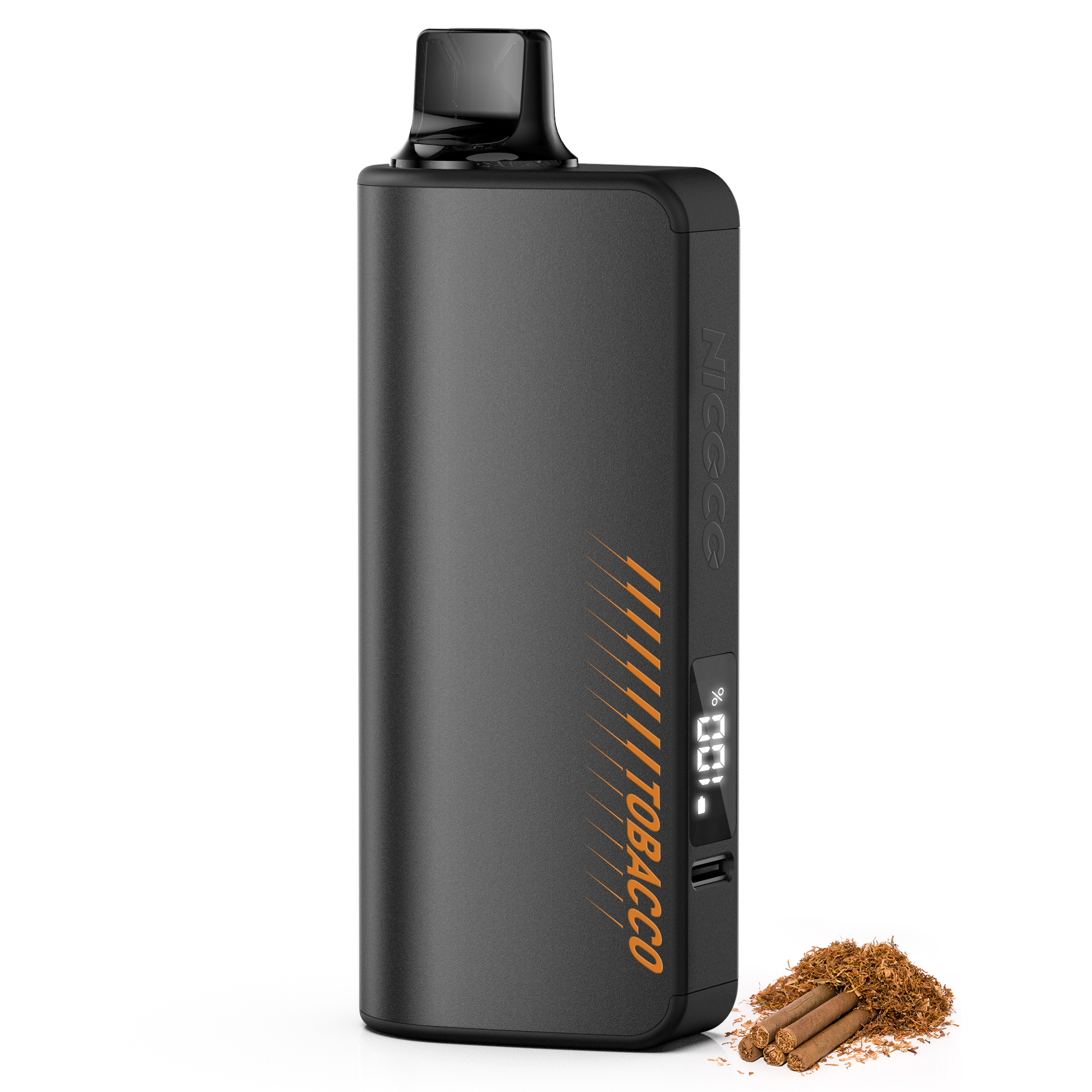 電子タバコ 使い捨て VAPE ブラックミント 32000回吸引可能 大容量