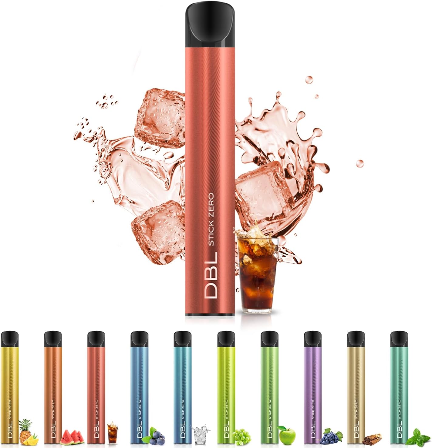 電子タバコ 使い捨て VAPE ミントメンソール 1500回吸引可能 大容量