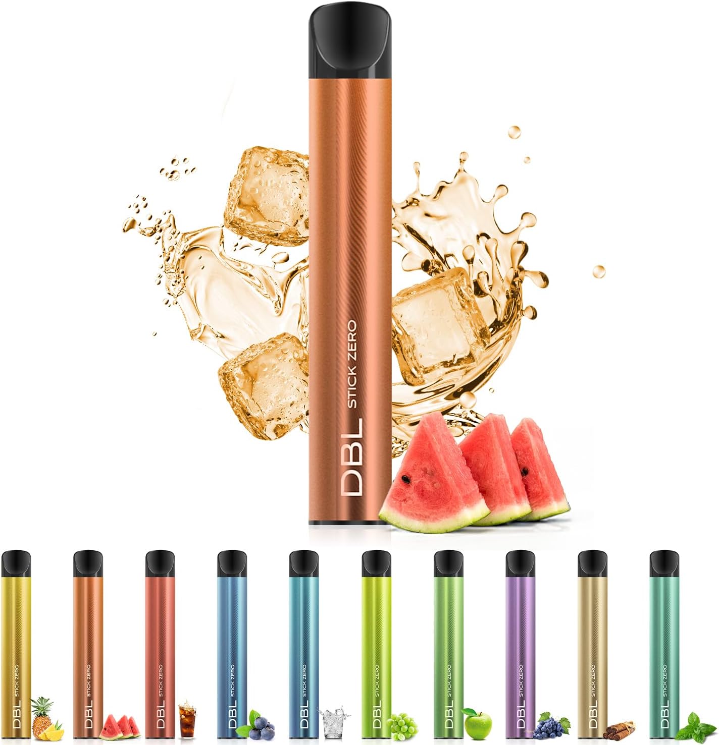 電子タバコ 使い捨て VAPE ミントメンソール 1500回吸引可能 大容量