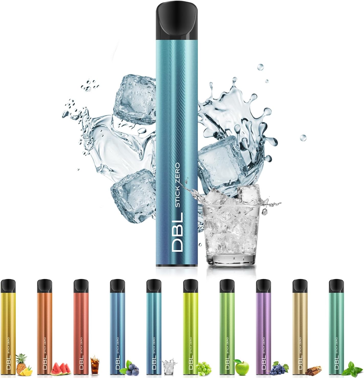 電子タバコ 使い捨て VAPE ミントメンソール 1500回吸引可能 大容量
