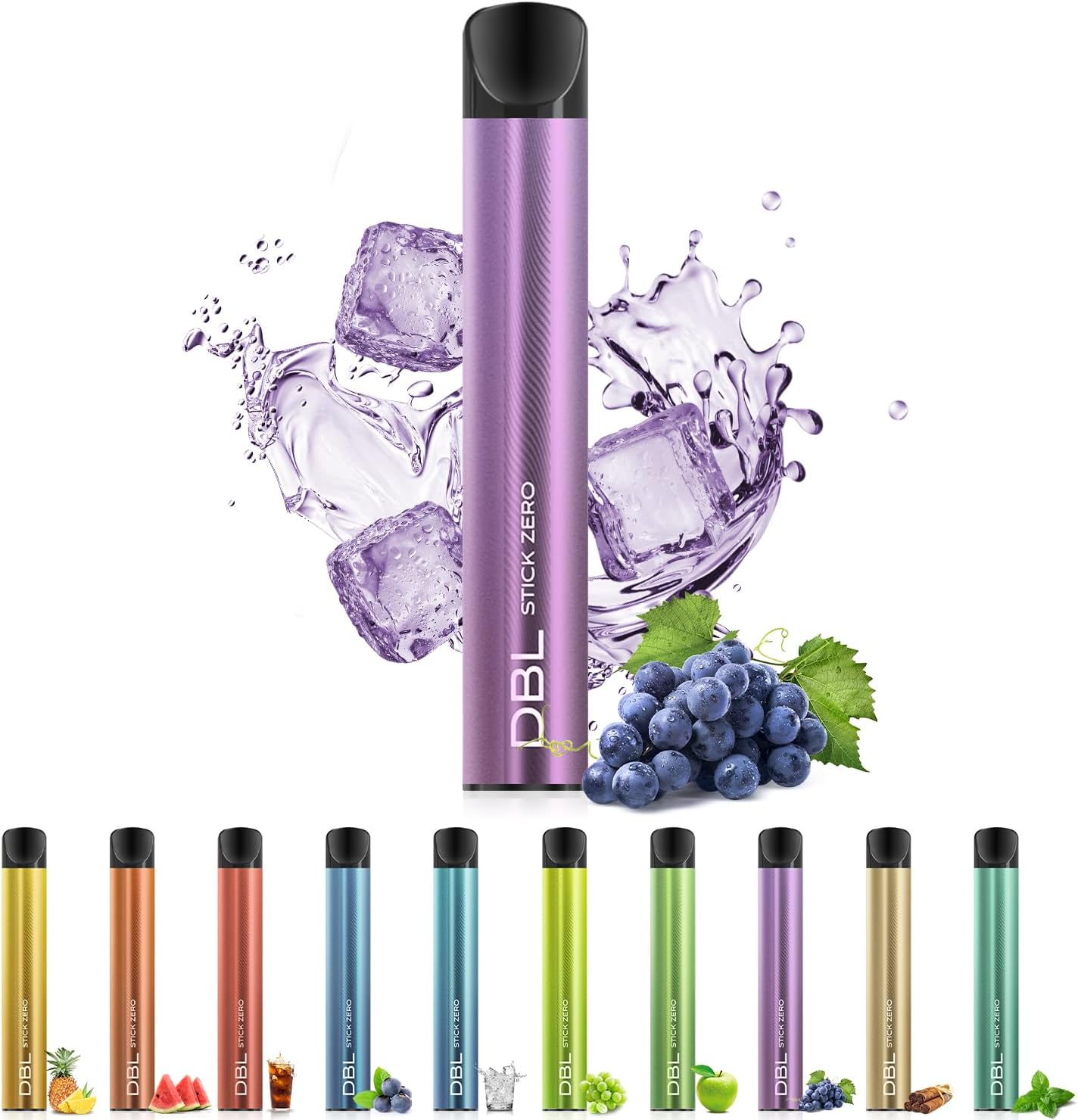 電子タバコ 使い捨て VAPE ミントメンソール 1500回吸引可能 大容量