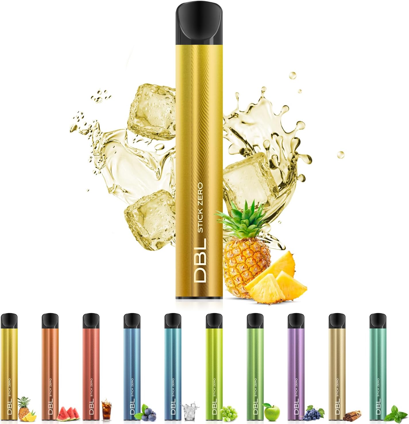 電子タバコ 使い捨て VAPE ミントメンソール 1500回吸引可能 大容量