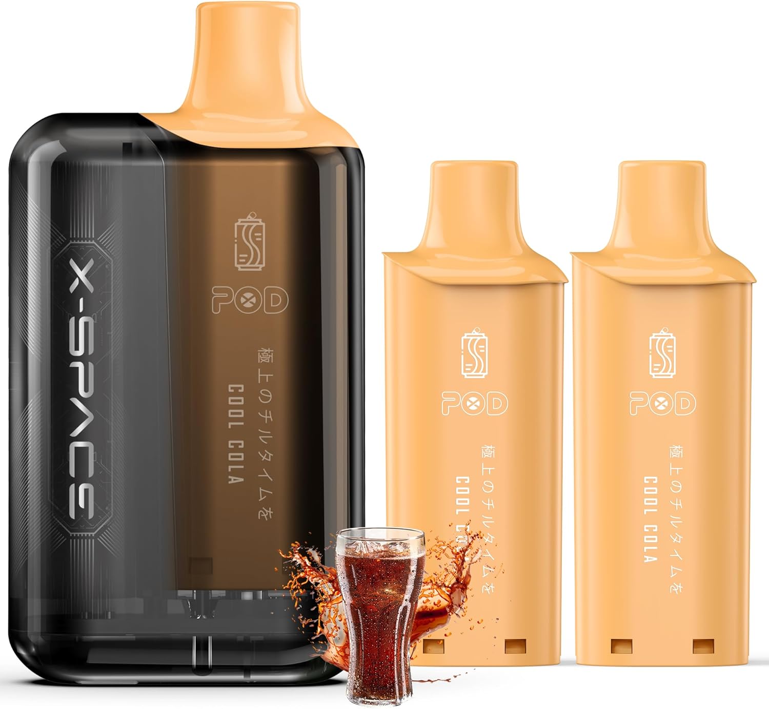 電子タバコ 使い捨て VAPE ストロングメンソール 約16000回吸引