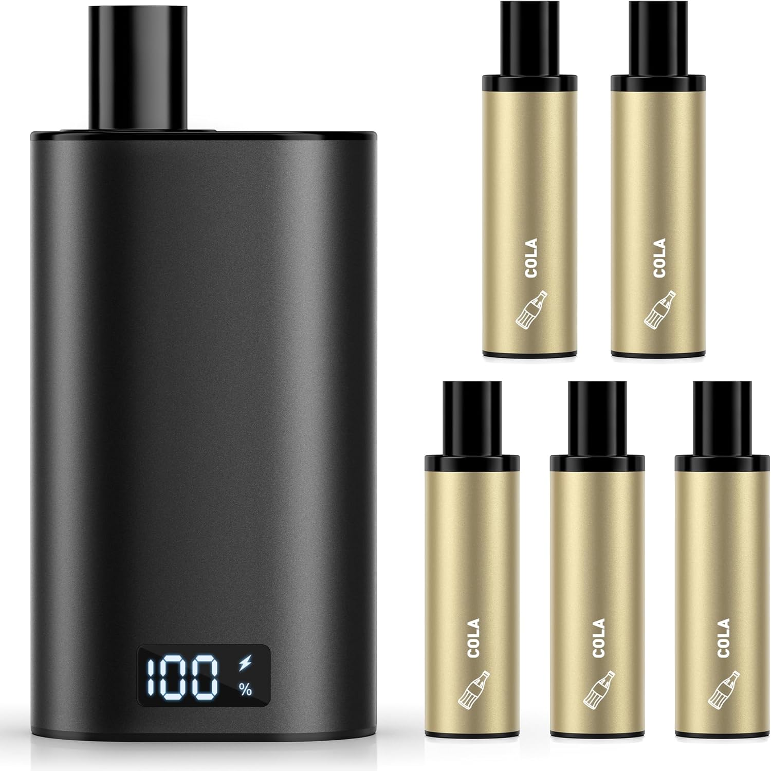 【てる】kannaway 使い切り電子VAPE ベープ1個 KINOE JO5型 電子タバコ 使い捨て 5風味セット（MIX-1） – 富潤