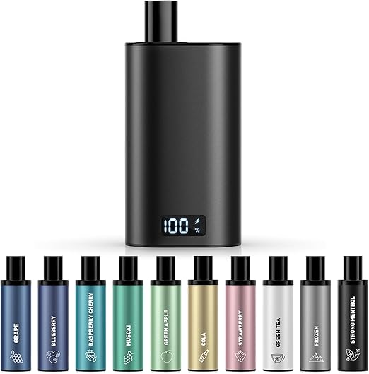 電子タバコ 使い捨て VAPE お得セット 大容量 10POD付き 50000回吸引 