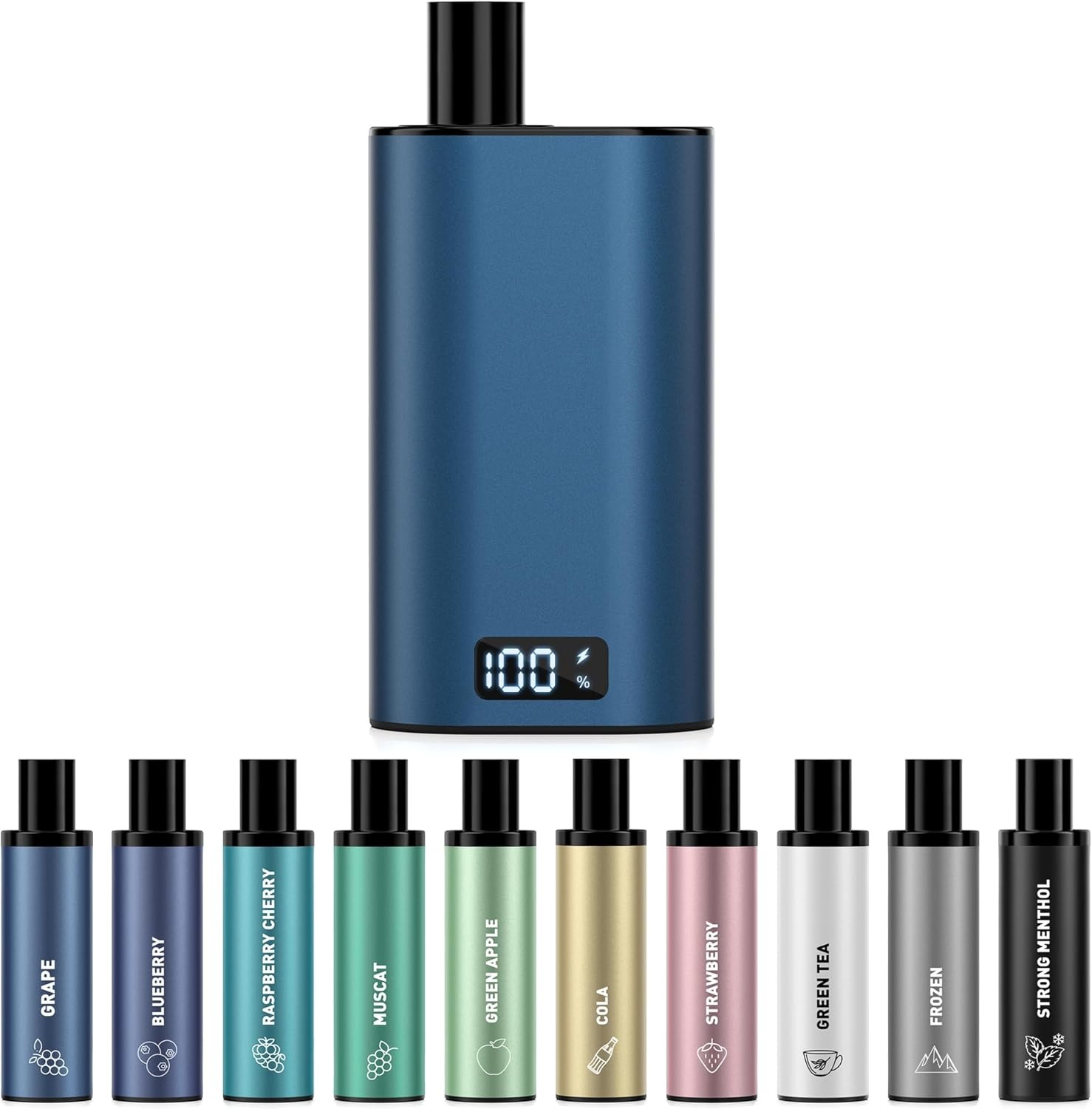 電子タバコ 使い捨て VAPE お得セット 大容量 10POD付き 50000回吸引 