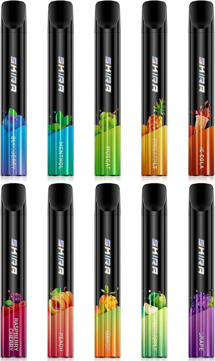 電子タバコ 使い捨て VAPE 10風味セット 15000回吸引可能 大容量