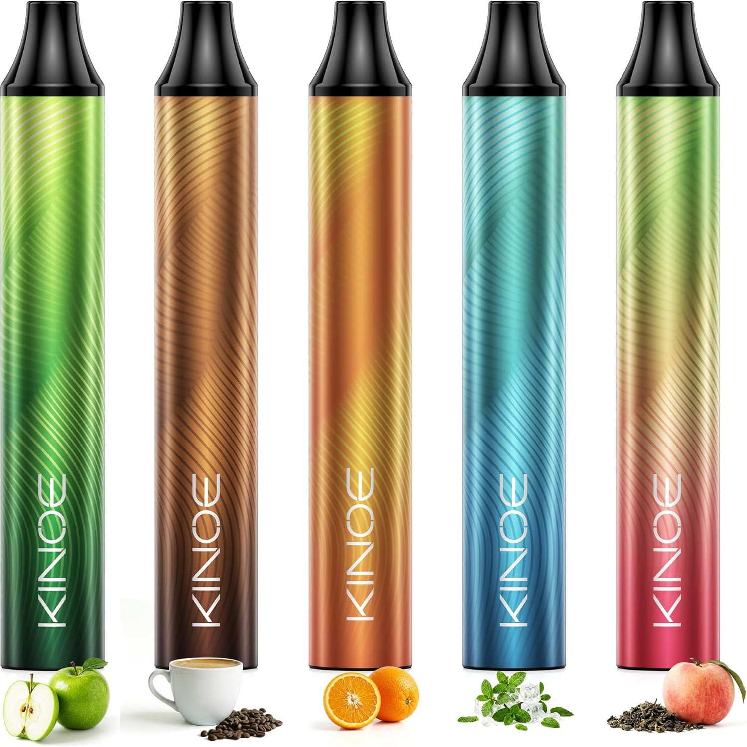 電子タバコ 使い捨て VAPE 7500回吸引可能 大容量 5本入り コスパ