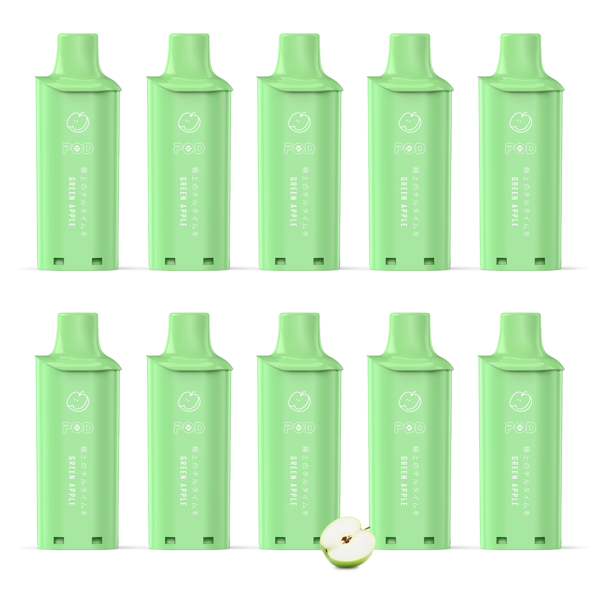 電子タバコ 使い捨て VAPE 互換POD ブルーベリー 10個入り 約80000回