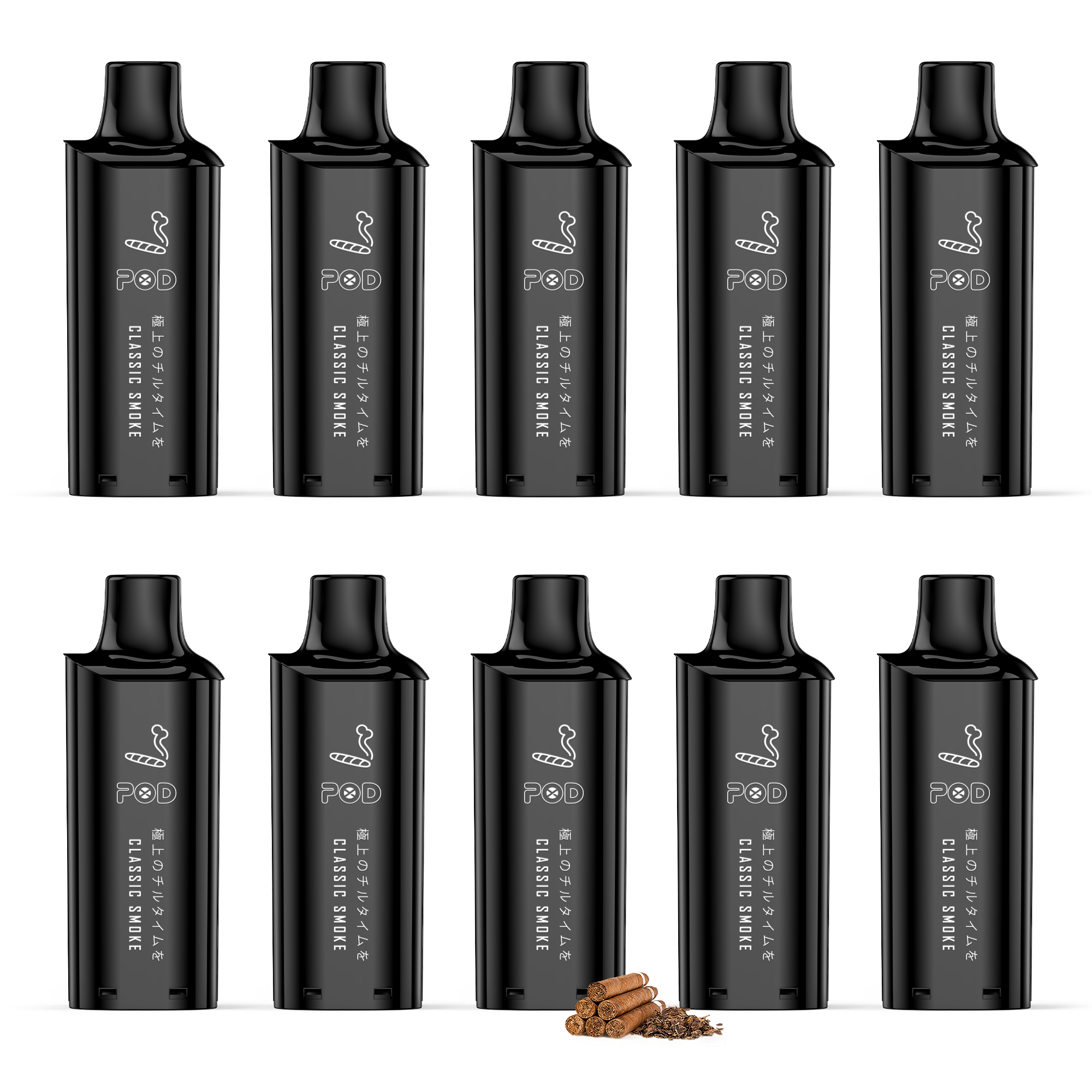 電子タバコ 使い捨て VAPE 互換POD ブルーベリー 10個入り 約80000回