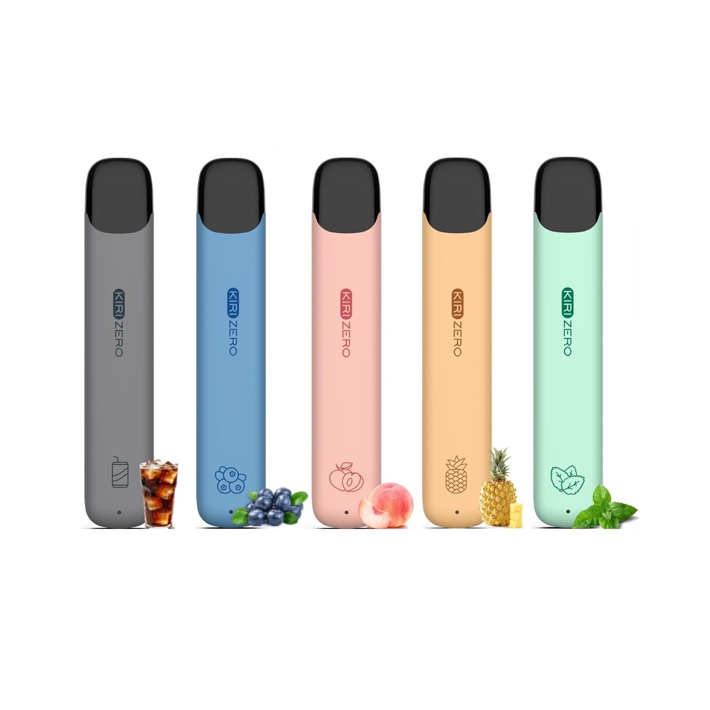 電子タバコ 使い捨て VAPE 1本2000回可能 5本入 大容量 13風味揃い