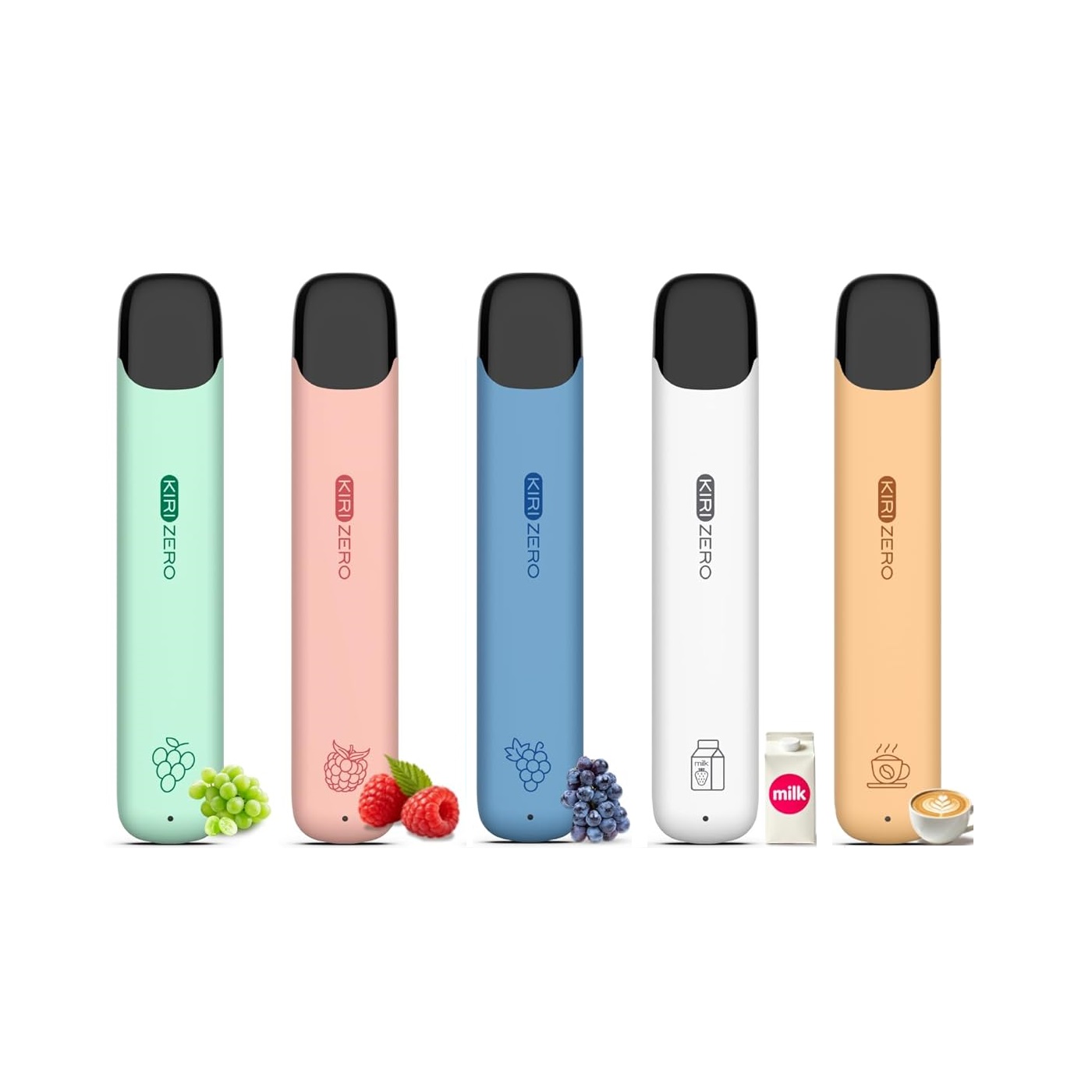 電子タバコ 使い捨て VAPE 1本2000回可能 5本入 大容量 13風味揃い