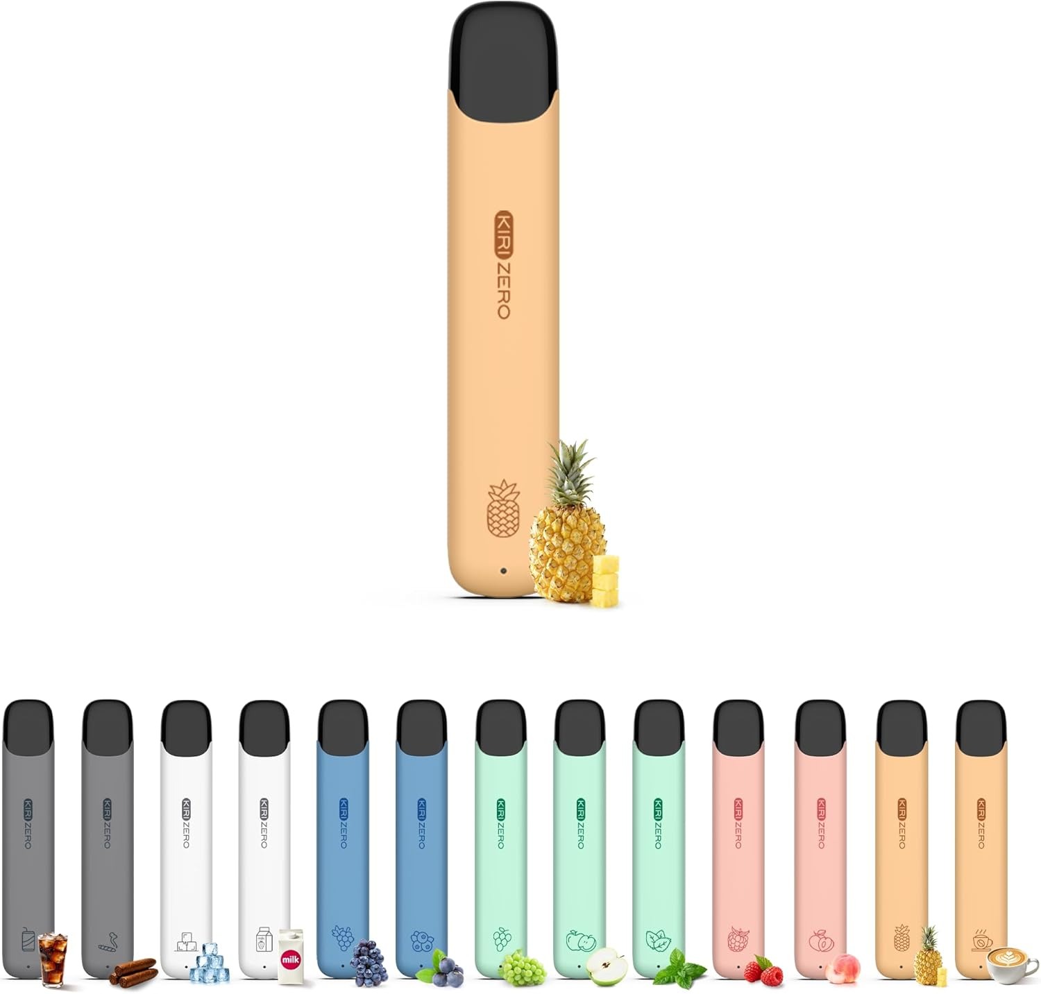 電子タバコ 使い捨て VAPE スーパーアイス 2000回吸引可能 大容量 13