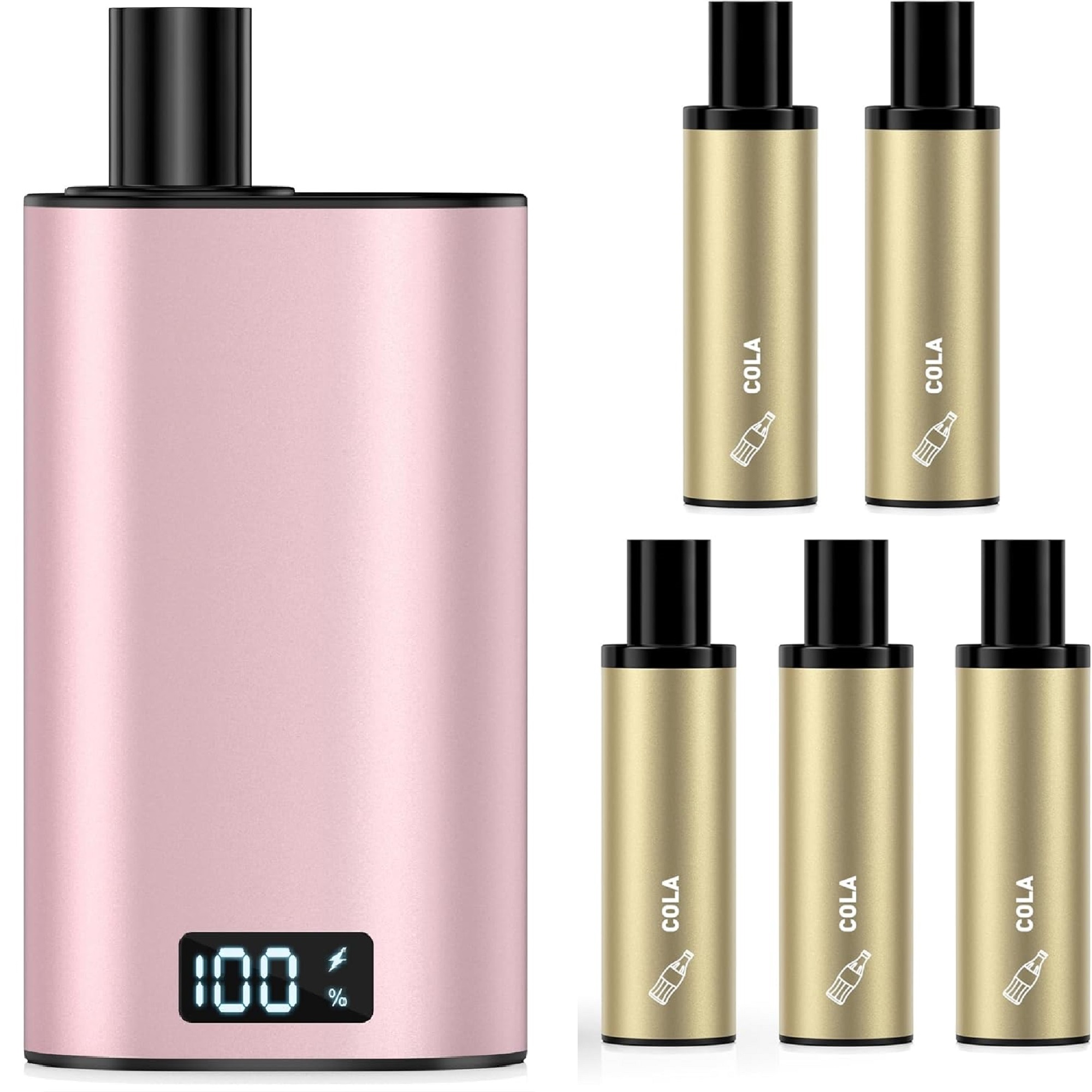 電子タバコ 使い捨て VAPE 25000回吸引可能 大容量 5POD入り 