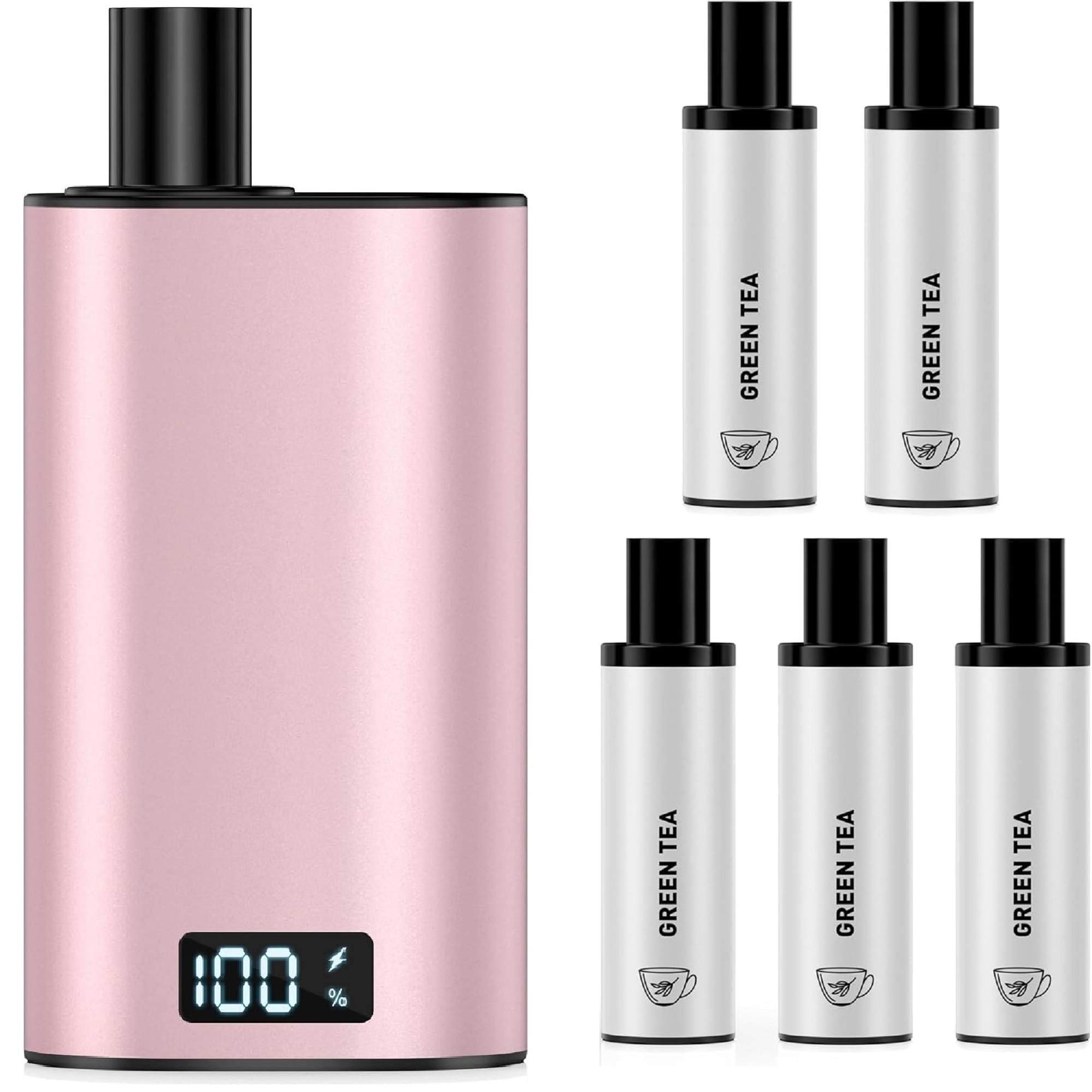 電子タバコ 使い捨て VAPE 25000回吸引可能 大容量 5POD入り