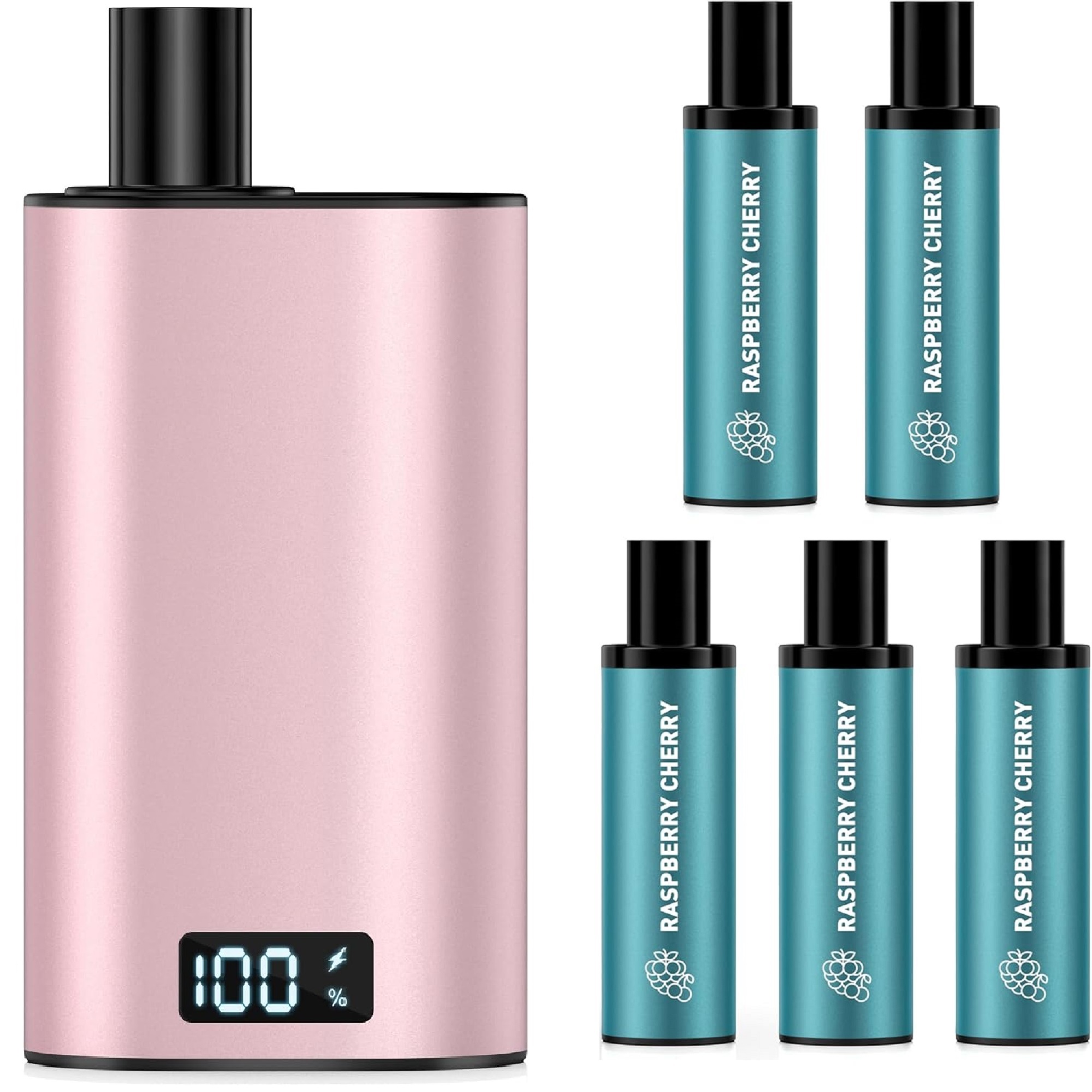 電子タバコ 使い捨て VAPE 25000回吸引可能 大容量 5POD入り 