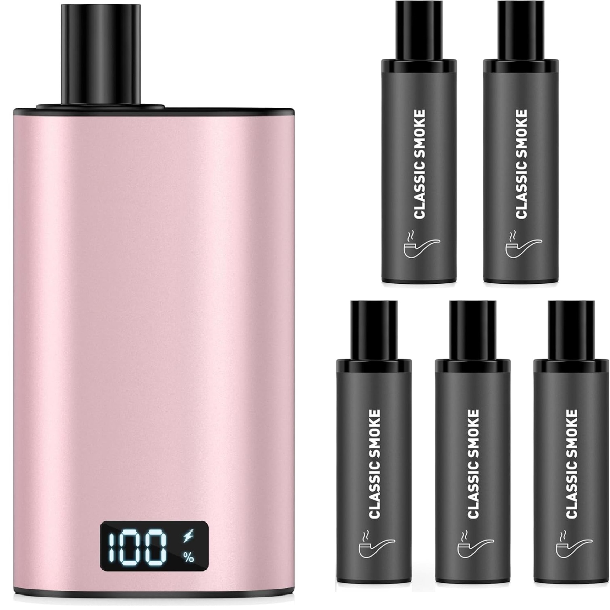 電子タバコ 使い捨て VAPE 25000回吸引可能 大容量 5POD入り
