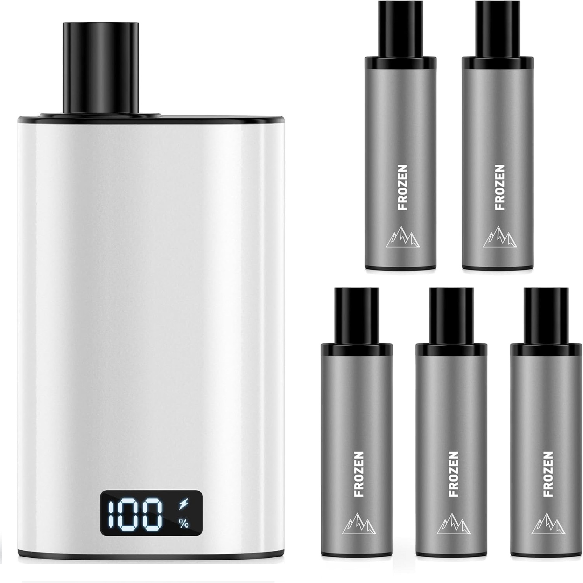 電子タバコ 使い捨て VAPE 25000回吸引可能 大容量 5POD入り 