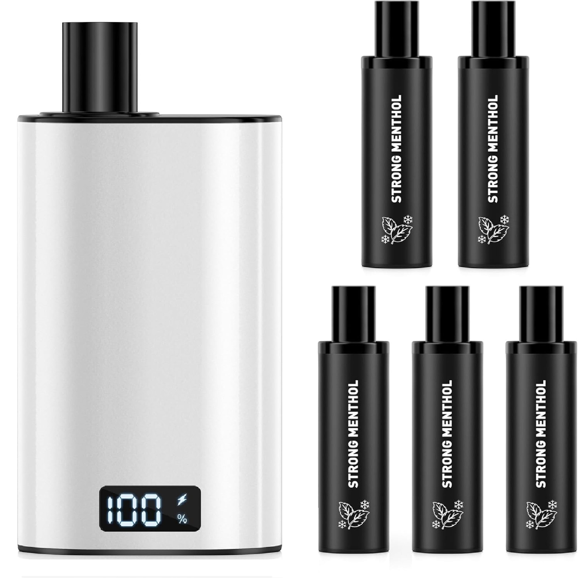 電子タバコ 使い捨て VAPE 25000回吸引可能 大容量 5POD入り