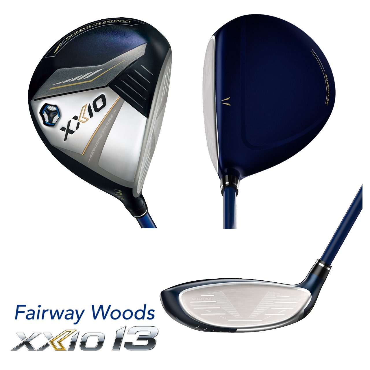 XXIO 13 ダンロップ フェアウェイウッド MP1300 カーボンシャフト