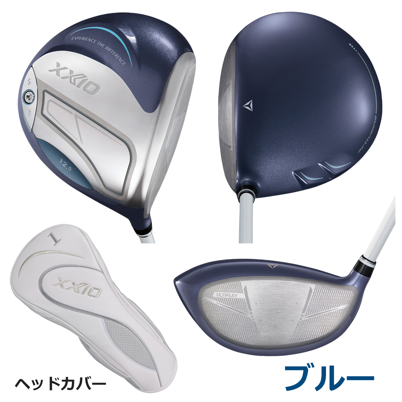 XXIO 14 ダンロップ レディス ドライバー ブルー MP1400L