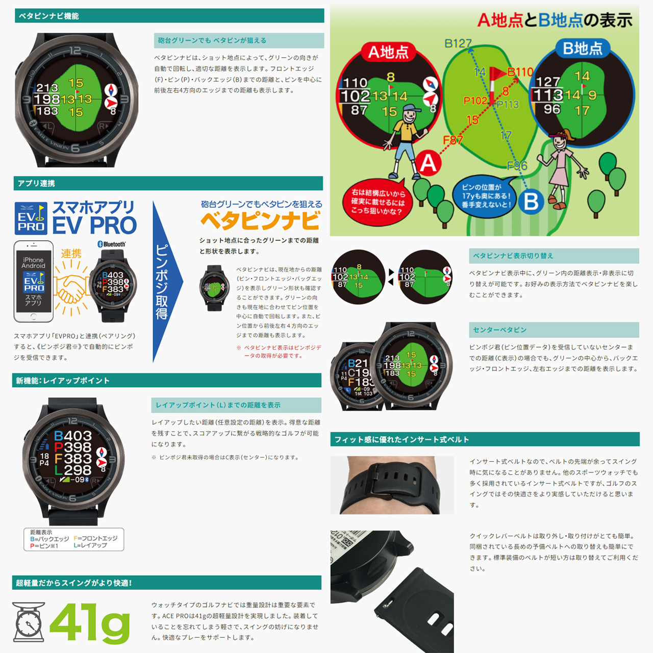 EAGLE VISION 朝日ゴルフ ACE PRO EV-337 イーグルビジョン エースプロ