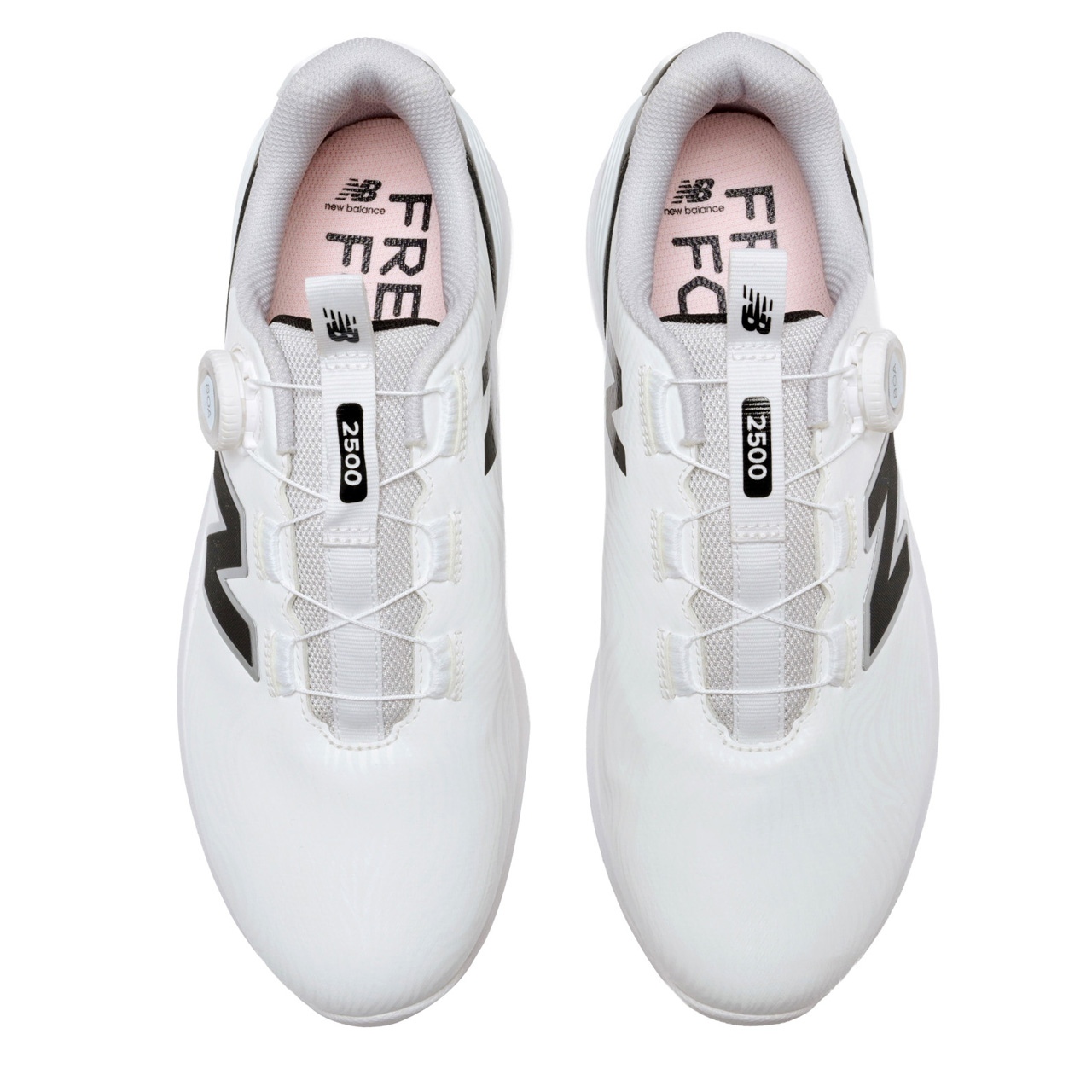 ニューバランス ゴルフシューズ BOA スパイクレス ホワイト 25cm New Balance Golf（ニューバランスゴルフ） ニューバランス スパイク