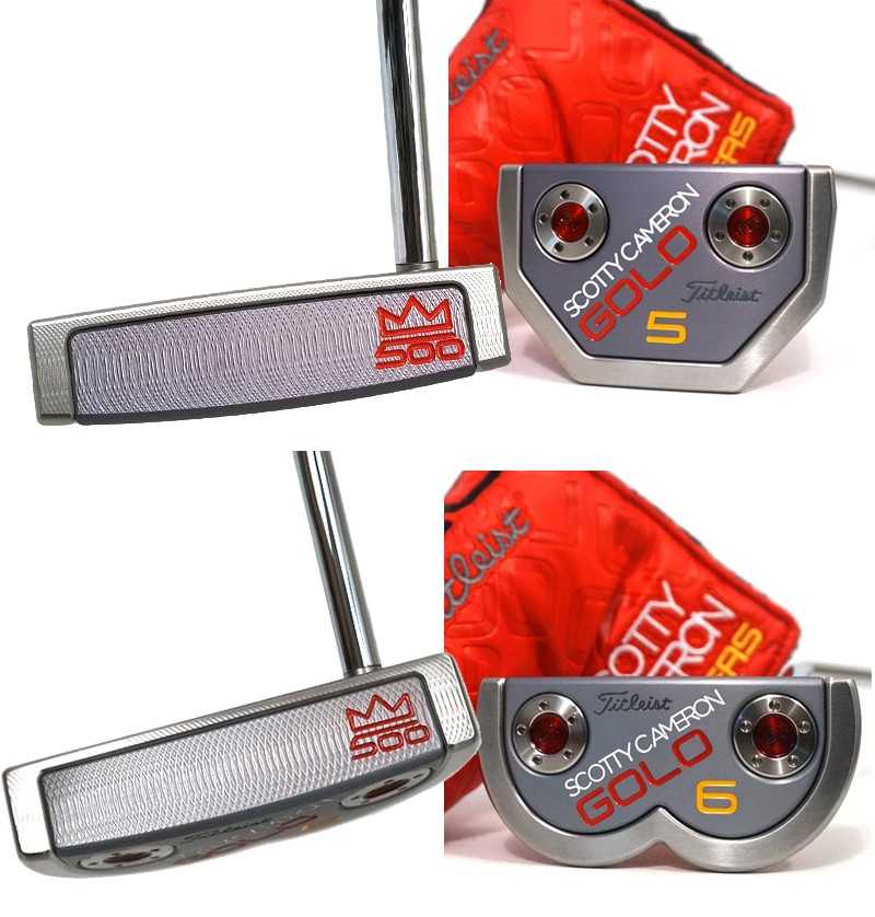 限定！ 2015 タイトリスト スコッティ・キャメロン ファーストラン ゴーロー5 SCOTTY CAMERON 1st of 500 GOLO5  パター 希少品