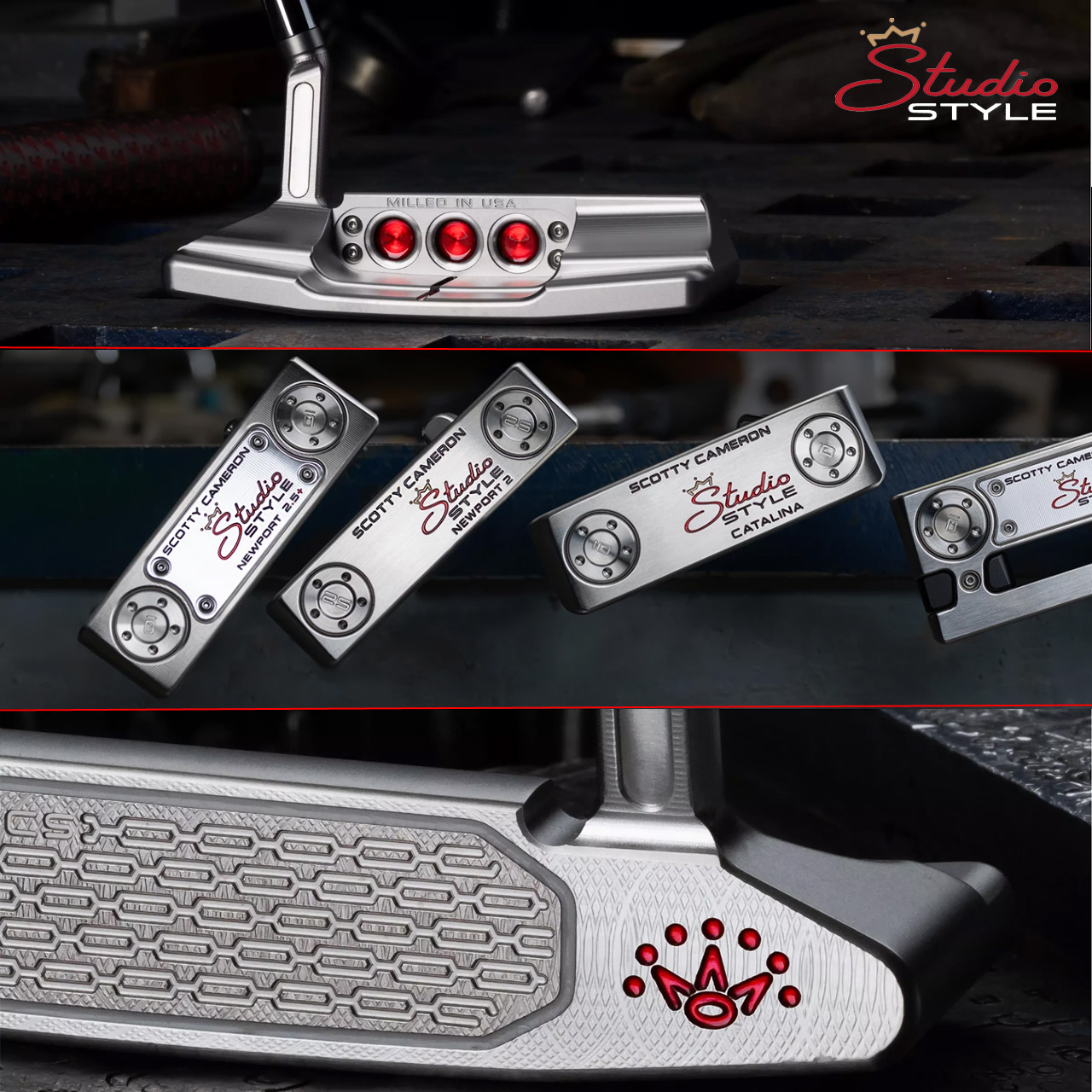 SCOTTY CAMERON タイトリスト スコッティキャメロン スタジオスタイル