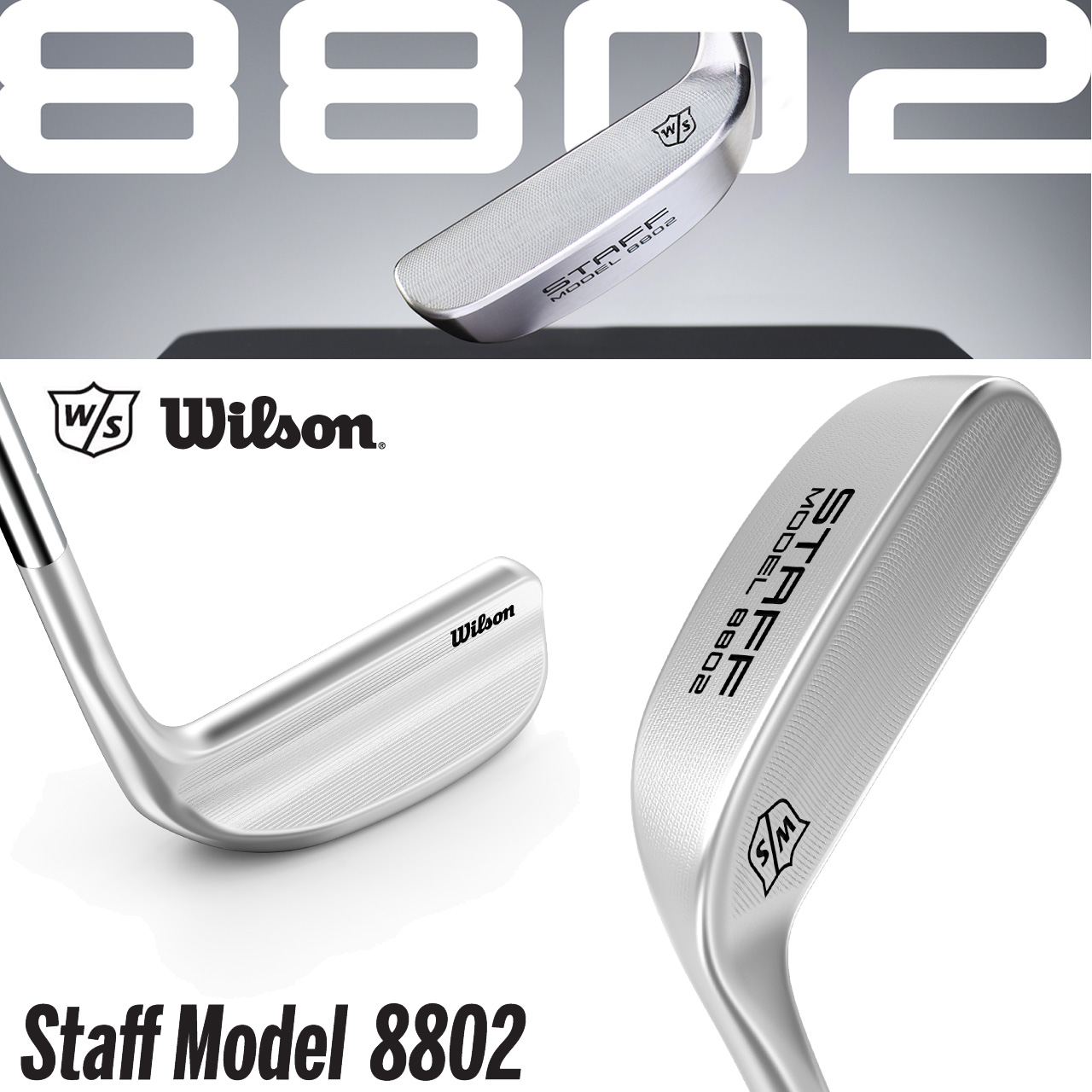 Wilson Staff - W453 Wilson Staff 8802 メンズ ゴルフ パター L字 単品 セール・アウトレット】8802 パター(パター（単品）)|8802
