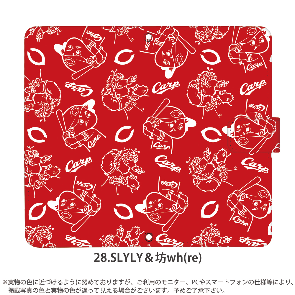 iPhone7 Plus ケース 手帳型 アイフォン カバー デザイン 広島東洋カープ カープ坊や｜tominoshiro｜09
